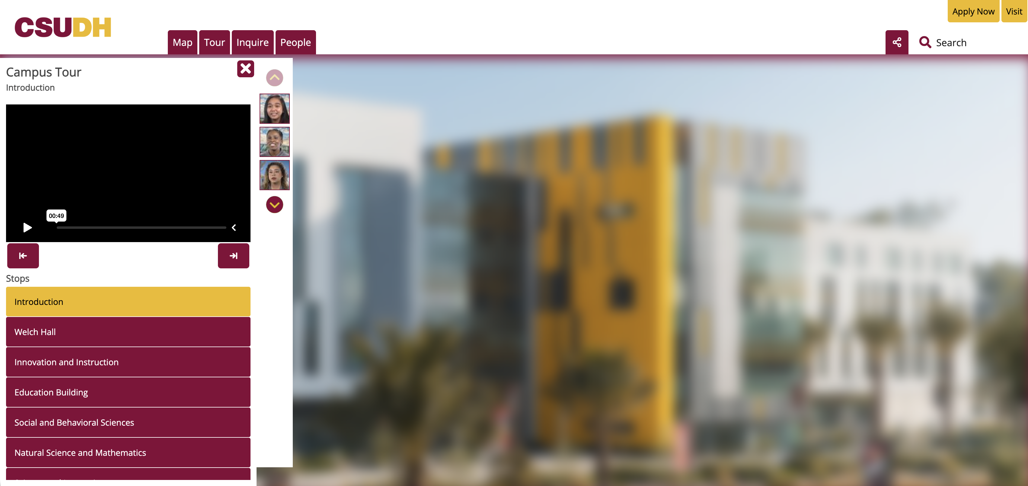 CampusTours AnyTour app