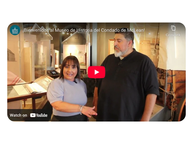 Example of an embedded YouTube video