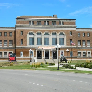 Photo of a historic building in Bloomington Illinois
